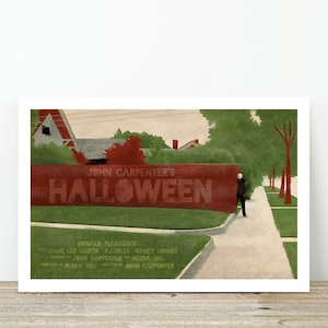 Halloween movie poster unframed print only