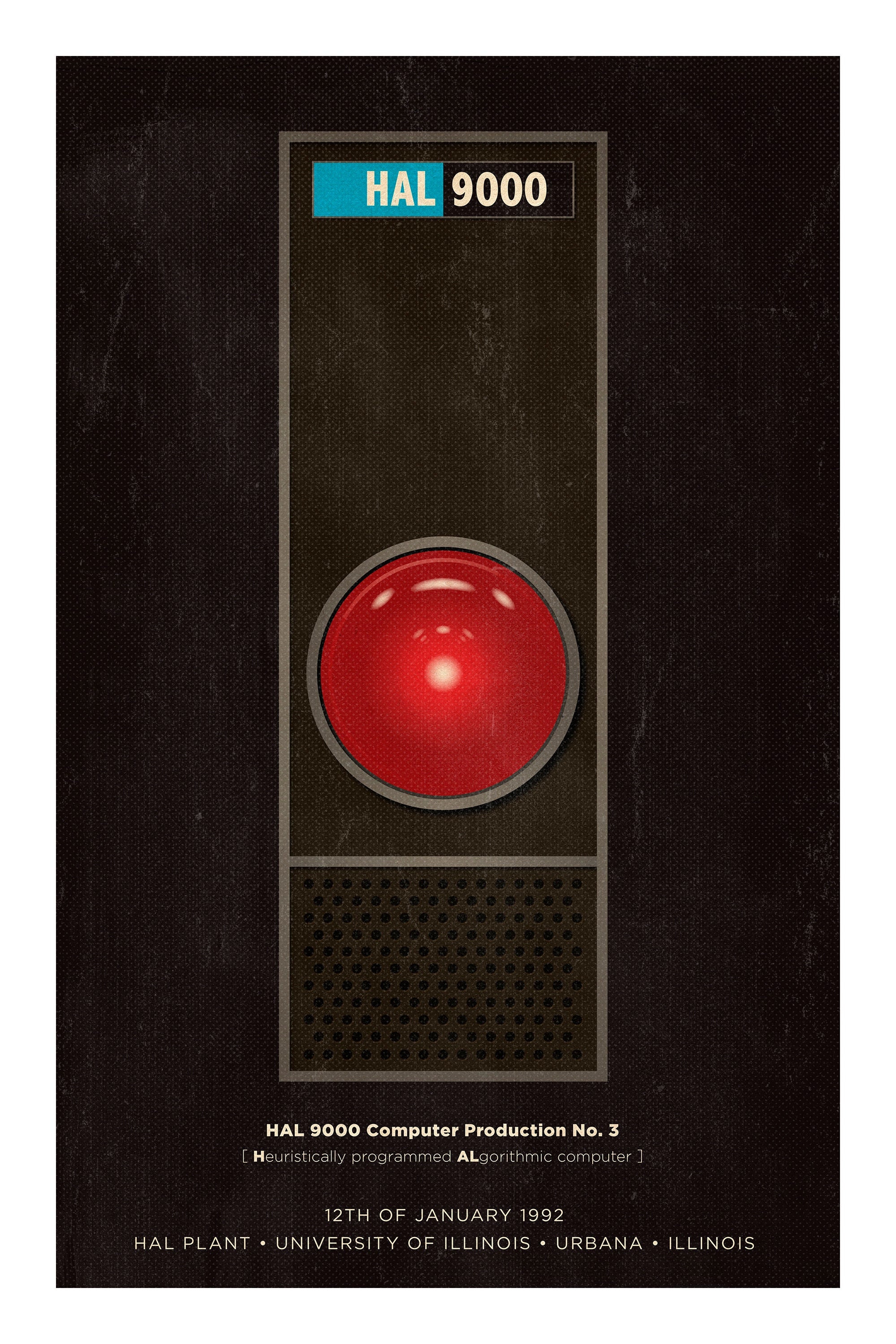 2001 Hal Image 2001 A Space Odyssey Poster Hal