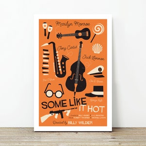 Some Like it Hot movie poster unframed print only