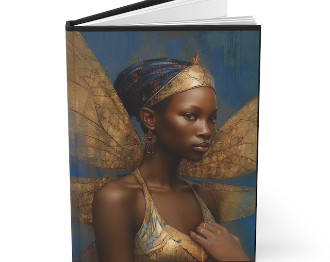 Fairy Journal Fairy Notebook Fairy Diary Fantasy Notebook Fantasy Diary Whimsical Notebook Gift for Her Fairytale Diary Black Girl Magic