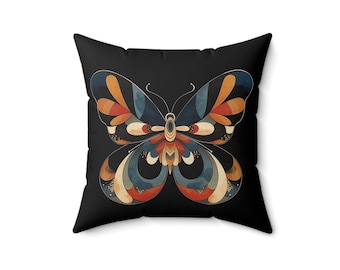 BUTTERFLY PILLOW (16 x 16 & 20 x 20), Butterfly Home Accent, Butterfly Decor, Butterfly Cushion