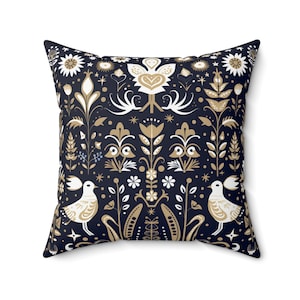 SCANDINAVIAN ACCENT PILLOW, Scandinavian Home Decor, Scandinavian Room Accent, Scandinavian Cushion, Boho Chic Pillow