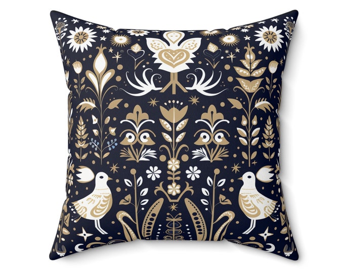 SCANDINAVIAN ACCENT PILLOW, Scandinavian Home Decor, Scandinavian Room Accent, Scandinavian Cushion, Boho Chic Pillow