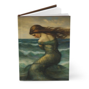 MERMAID DIARY Mermaid Journal Mermaid Notebook Fantasy Notebook Little Mermaid Journal Fairytale Diary Fairytale Notebook Gift for Her