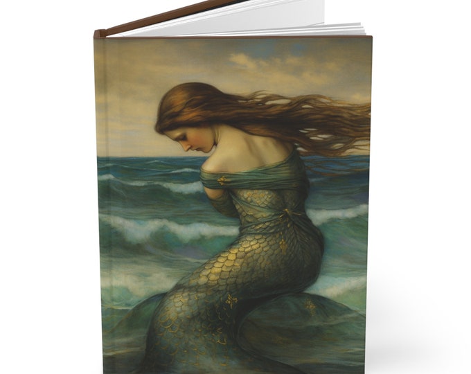 MERMAID DIARY Mermaid Journal Mermaid Notebook Fantasy Notebook Little Mermaid Journal Fairytale Diary Fairytale Notebook Gift for Her