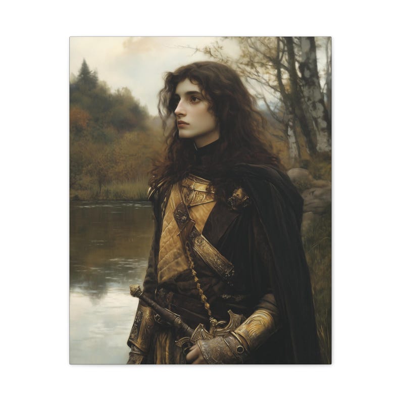 WANDERING KNIGHT Art Medieval Art Goblincore Art Fairytale Art Fantasy