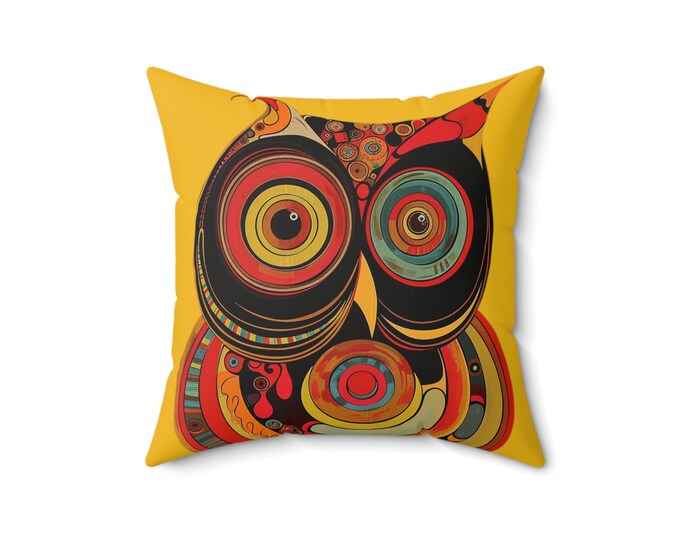 Spun Polyester Square Pillow