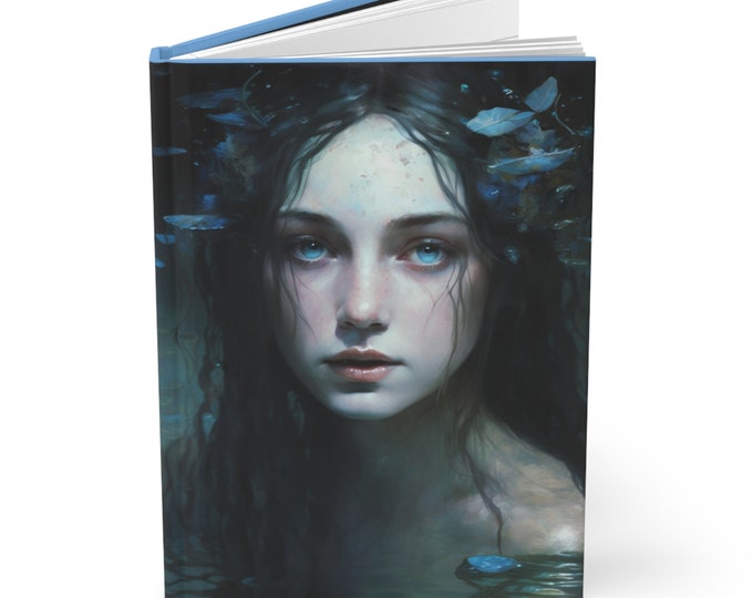 HARDCOVER MERMAID JOURNAL, Mermaid Dairy, Fairycore Diary, Fairycore Journal, Mermaidcore Notebook, Mermaidcore Diary