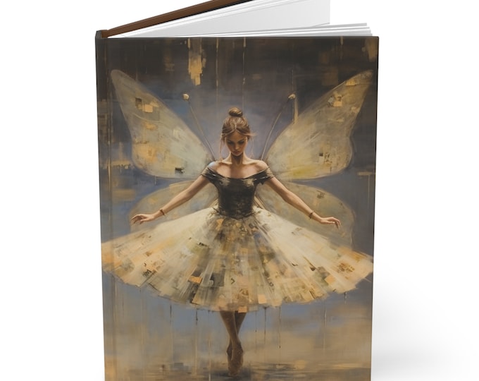 Fairy Journal Fairy Notebook Fairy Diary Fantasy Notebook Fantasy Diary Whimsical Notebook Gift for Her Fairytale Diary Ballet Diary