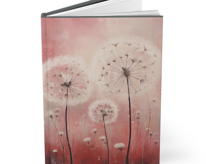 PINK JOURNAL, Cottagecore Journal, Cottagecore Diary, Pink Diary, Pink Notebook, Cottagecore Notebook, Fairycore Notebook,