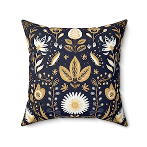 SCANDINAVIAN BLUE PILLOW Nordic Pillow Nordic Cushion Scandinavian Cushion Scandinavian Decor Scandinavian Accent Fairycore Pillow Gift