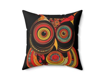 Spun Polyester Square Pillow