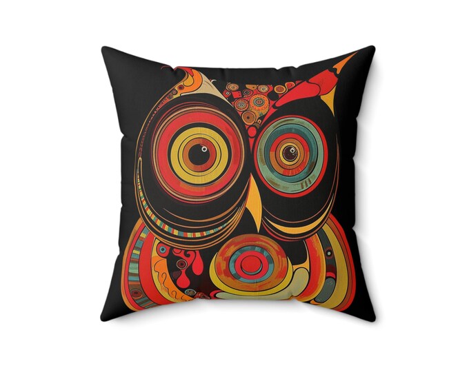 Spun Polyester Square Pillow