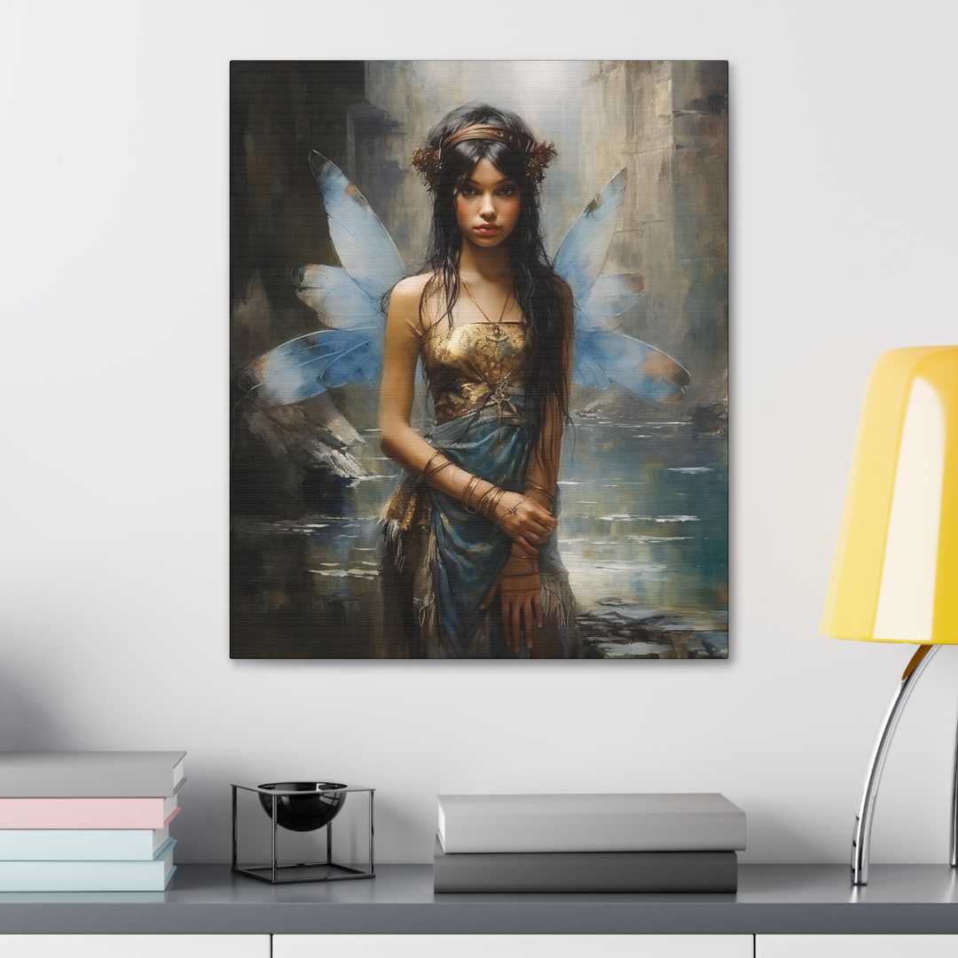 FAIRY PRINCESS Wall Art, Fairy Art, Fairy Room Decor, Fairy Home Accent