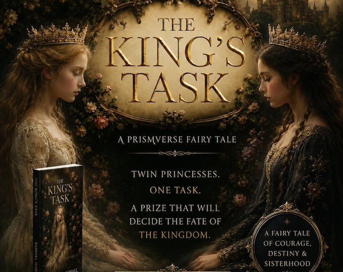 The King's Task: A Prismverse Fairy Tale + 5 Fantasy Stickers! | Fantasy Princess Book | Enchanted Kingdom Adventure,  Fairy Tale Novel