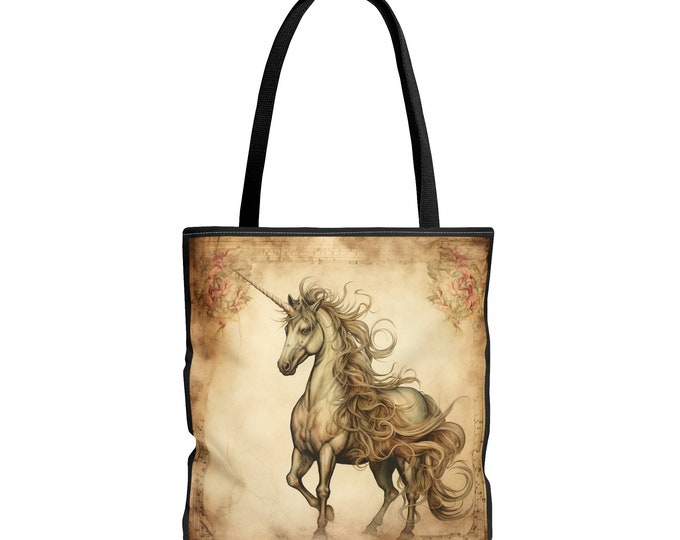 UNICORN TOTE BAG Unicorn Market Bag Unicorn Tapestry Bag Fantasy Tote bag Unicorn Lover Bag Unicorn Lover Gift For Her Magical Gift Fantasy