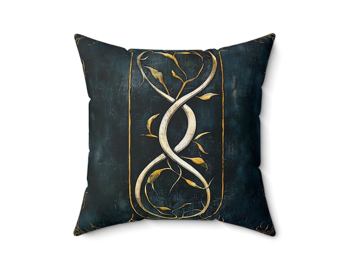 Doubled sided ELVEN THROW PILLOW (16 x 16 & 20 x 20), Fantasy Pillow, Fairytale Cushion, Enchanted Pillow, Gift for Him, Magical Pillow