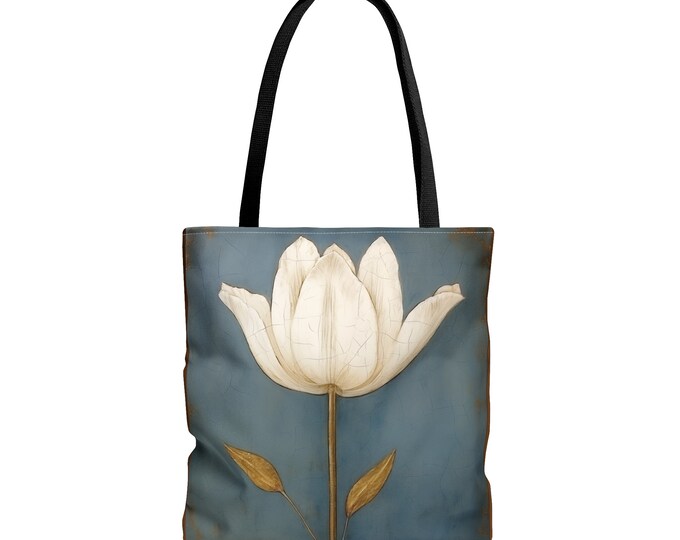 BLUE TOTE BAG, Blue Cottagecore Bag, Boho Market Bag, Boho Tote Bag, Boho Purse, Fairycore Market  Bag,