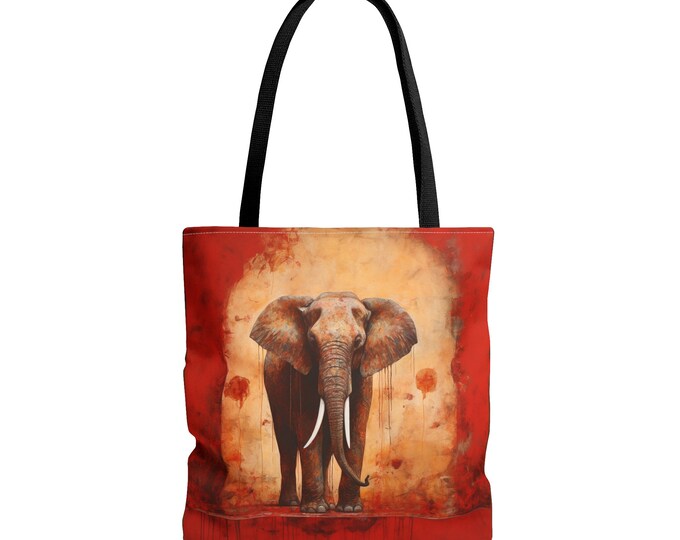 Elephant lover tote, Elephant Tote bag, Elephant Market Bag, Elephant Shoulder bag, Elephant Library Bag, Elephant Reusable bag,