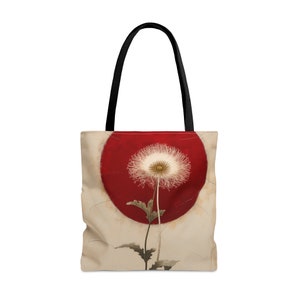 RED TOTE BAG, Red Market Bag, Red Reusable Bag, Red Purse, Boho Red Bag