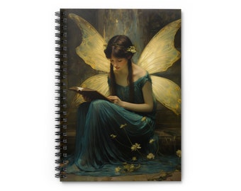 Fairy Journal Fairy Notebook Fairy Diary Fantasy Notebook Fantasy Diary Whimsical Notebook Gift for Her Fairytale Diary Fairytale Notebook
