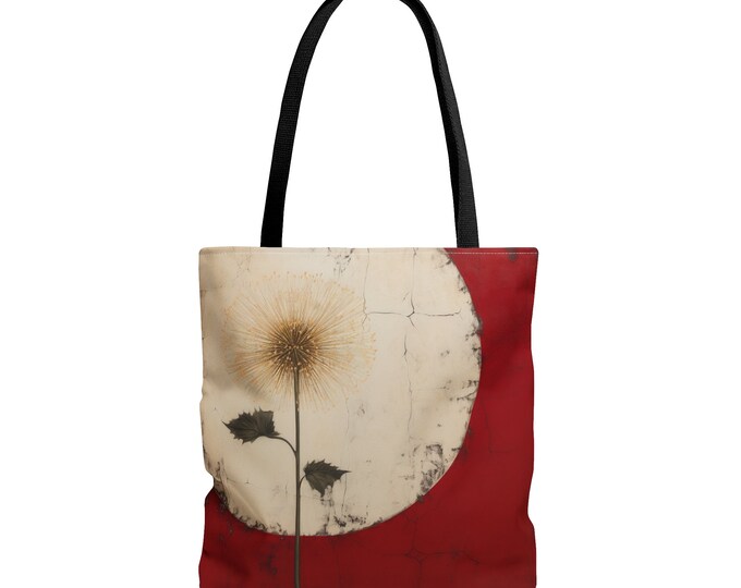 MODERN RED TOTE bag, Red Art Reusable Bag, Red Art Purse, Red Market Bag, Boho Bag, Boho Purse, Boho Reusable Bag