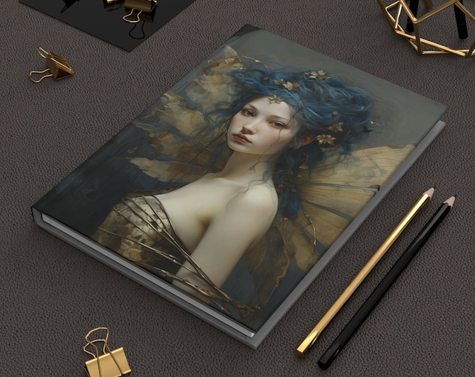 Fairy Journal Fairy Notebook Fairy Diary Fantasy Notebook Fantasy Diary Whimsical Notebook Gift for Her Fairytale Diary Pixie Notebook Gift