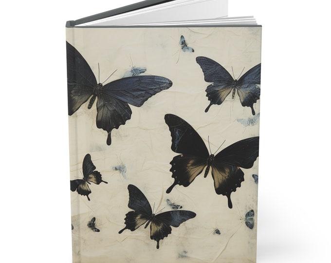 Butterfly Notebook, Butterfly Journal, Cottagecore Notebook, Cottagecore Diary, Fairycore Diary, Fairycore Notebook, Fairycore Journal,