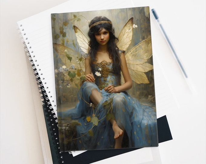 Fairy Journal Fairy Notebook Fairy Diary Fantasy Notebook Fantasy Diary Whimsical Notebook Gift for Her Fairytale Diary Fairytale Notebook