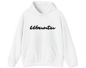 Ubuntu Scribe White Hoodie