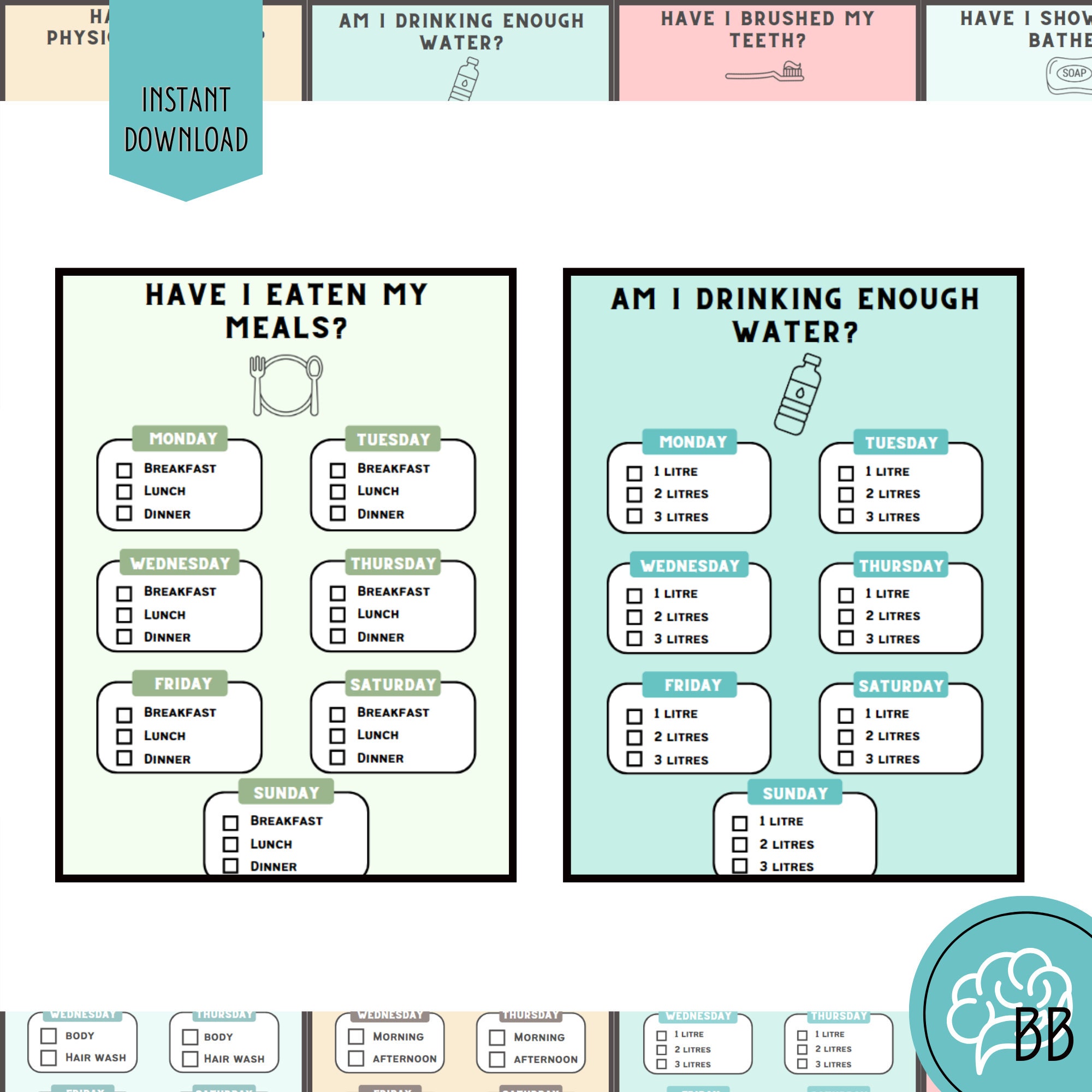 Dementia Support Bundle: Alzheimer's Memory Reminder Cards for Home Care | Daily Activity ...