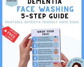 Dementia Household Labels | Memory Care PDF | Alzheimer's Visual Prompts | Dementia Home Aids | Instant Download