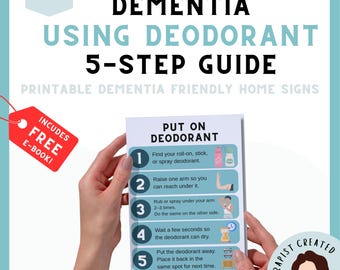Accessible Using Deodorant How-To Guide – 5-Step Simple PDF for Dementia, Autism