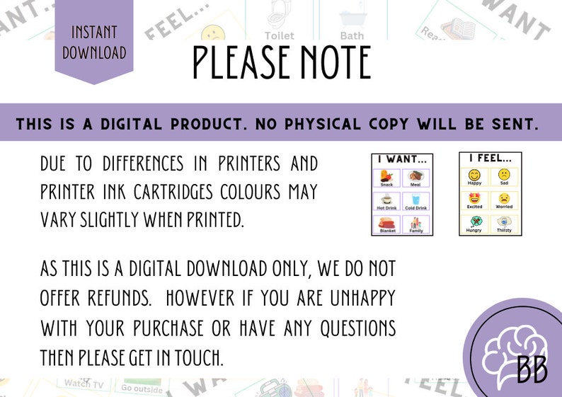 Communication Cards, Communication Board, Dementia Cards, Printable