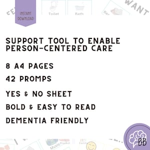 Dementia Communication Cards - Printable Flashcards for Aphasia ...