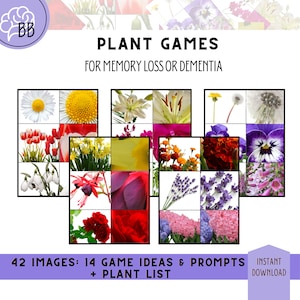 Juego de flores para personas con demencia: actividad social sencilla, divertida y significativa que estimula la memoria y mejora el estado de ánimo en casa. Ideas para actividades para personas con demencia.