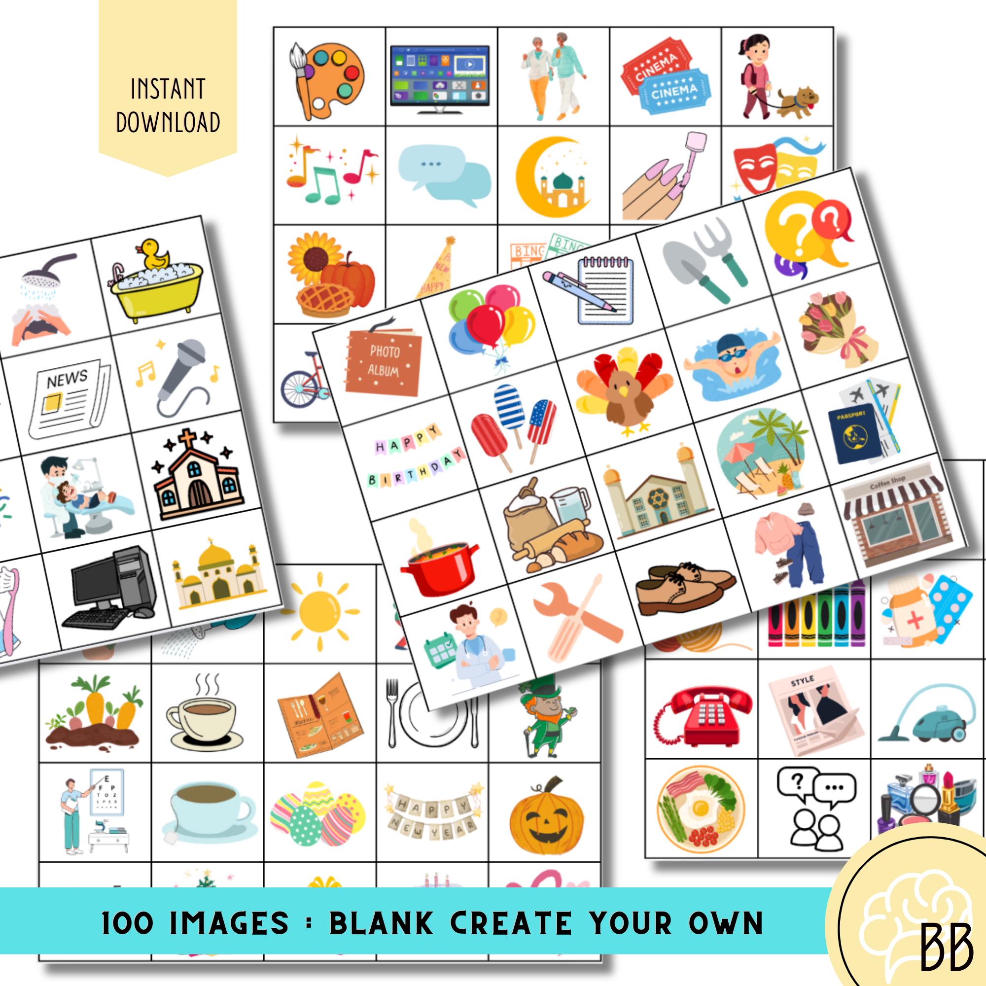 Dementia Daily Routine Planner: Caregiver Activity Cards (PDF) - Etsy ...