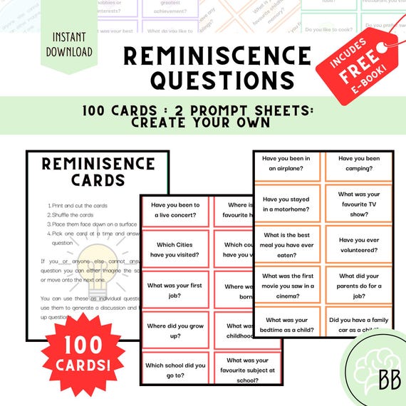 Fun Dementia Reminiscence: Interactive Flashcards for Home Care