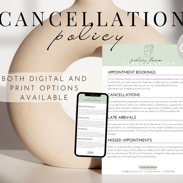 Hair Cancellation Policy Template Etsy Hair Cancellation Policy Template Etsy