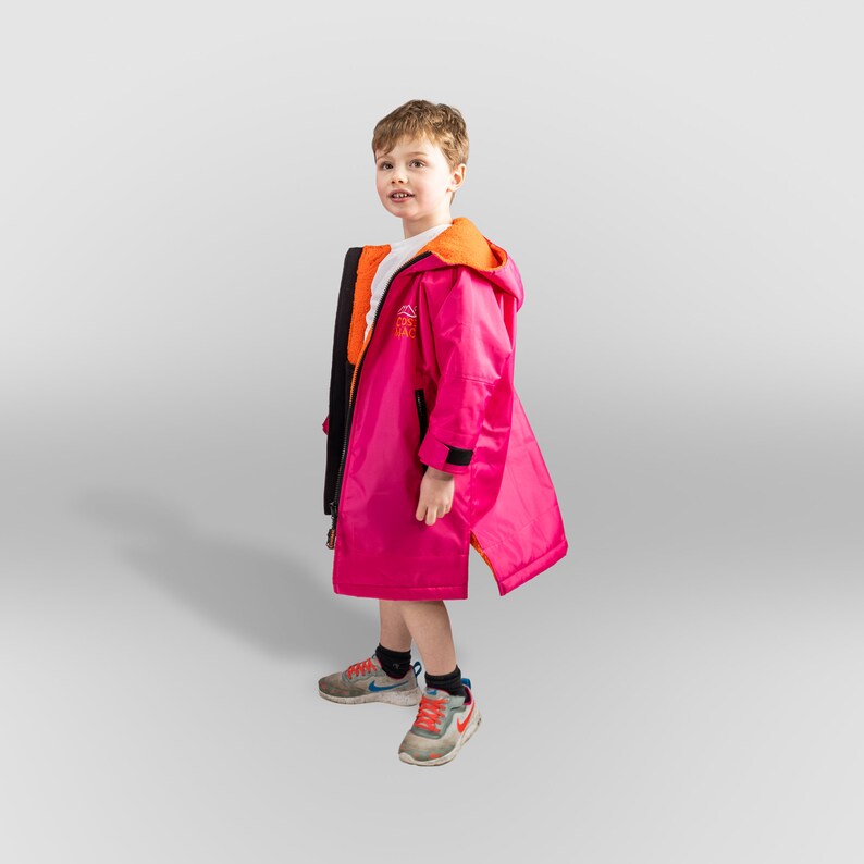 Cosimac CosiRobe2 Kids Super warm waterproof childrens coat for outdoor activities. Soft dry fleece lined and cosy jacket for boys and girls image 2