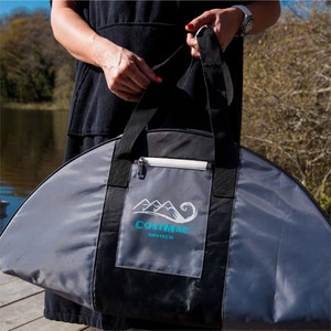 Cosimac Cosi Mat Bag / Bolsa plegable portátil para cambiar la playa, bolsa acolchada impermeable para kit húmedo, traje de baño mojado, cambio de surf, embarque, kayak imagen 6