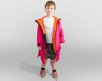 Cosimac CosiRobe2 Kids Super warm waterproof childrens coat for outdoor activities. Soft dry fleece lined and cosy jacket for boys and girls