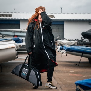 Cosimac Cosi Mat Bag / Bolsa plegable portátil para cambiar la playa, bolsa acolchada impermeable para kit húmedo, traje de baño mojado, cambio de surf, embarque, kayak imagen 9