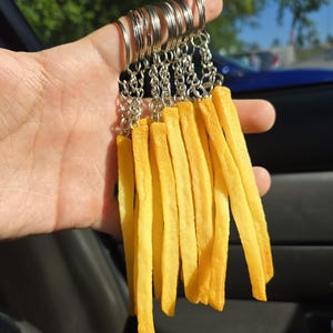 Pommes Schlüsselanhänger