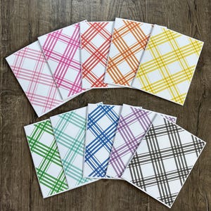 Set of 10 Greeting Cards, Blank Inside