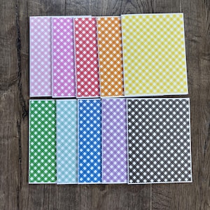Set of 10 Greeting Cards, Blank Inside