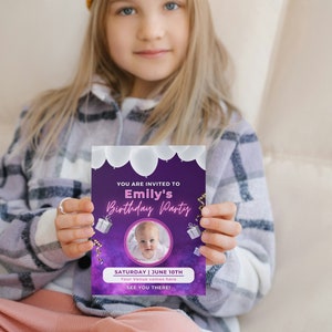 Birthday Party Invitation Template - Kids Birthday Party