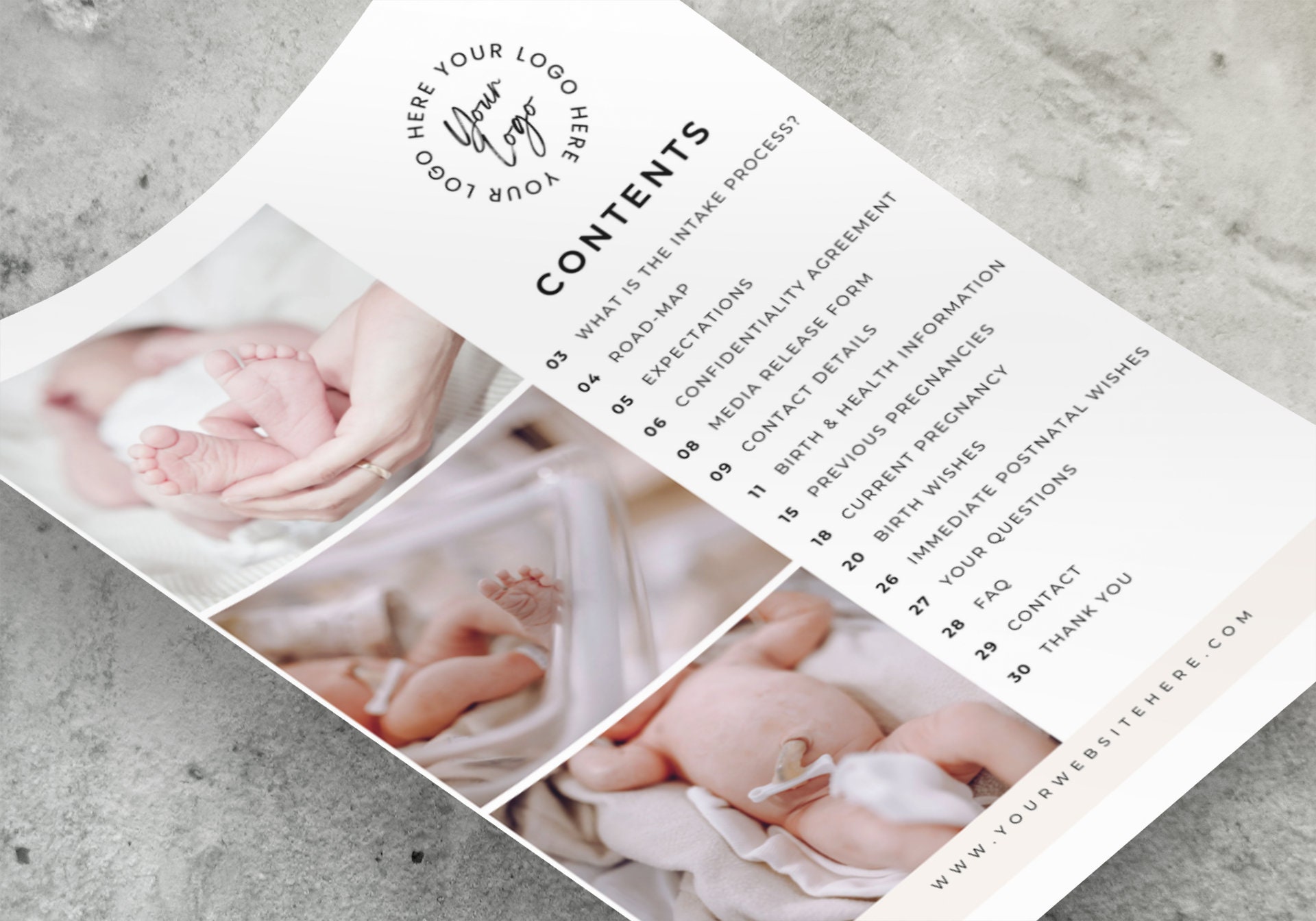 Birth Doula Client Intake Forms, Birth Doula Intake, Editable Doula ...