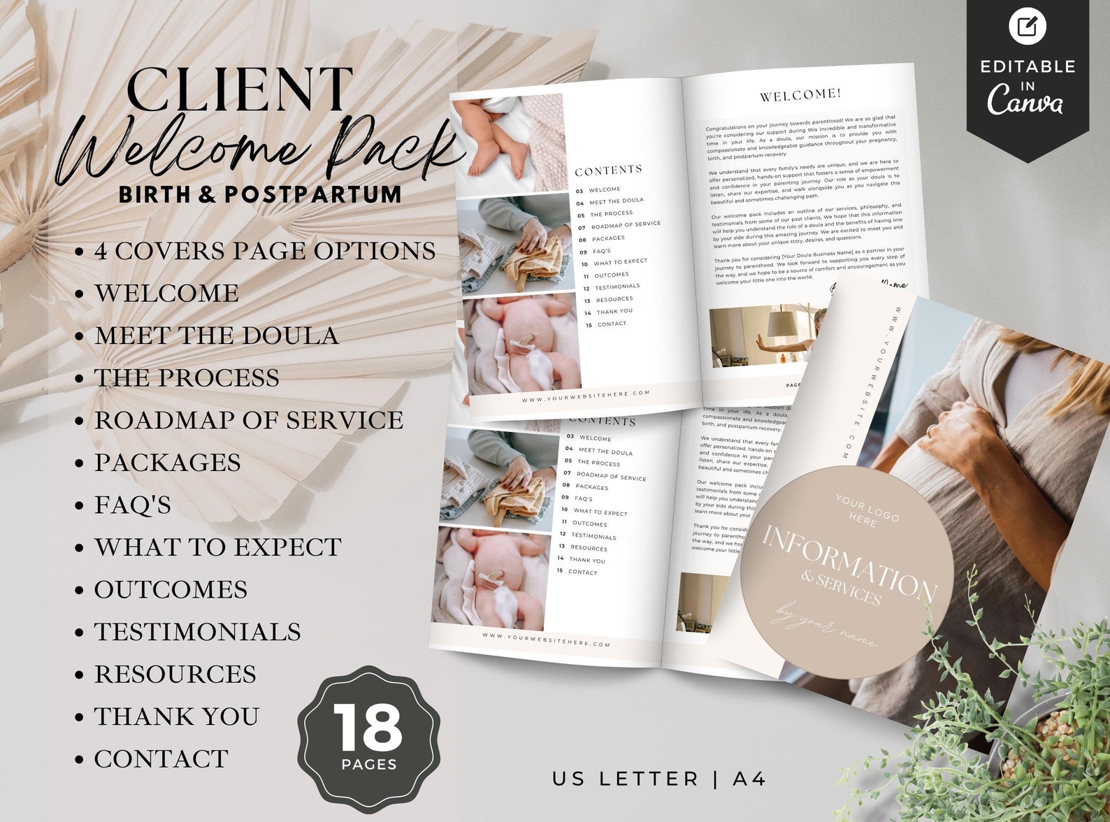 Full Spectrum Doula, Compete Paperwork Business Bundle, Start-up, Birth ...