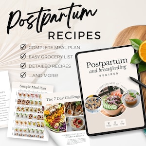 Postpartum Healing and Breastfeeding Recipes, Nourishing postoartum Meals, postpartum doula, lactation consultant, food doula, resource,